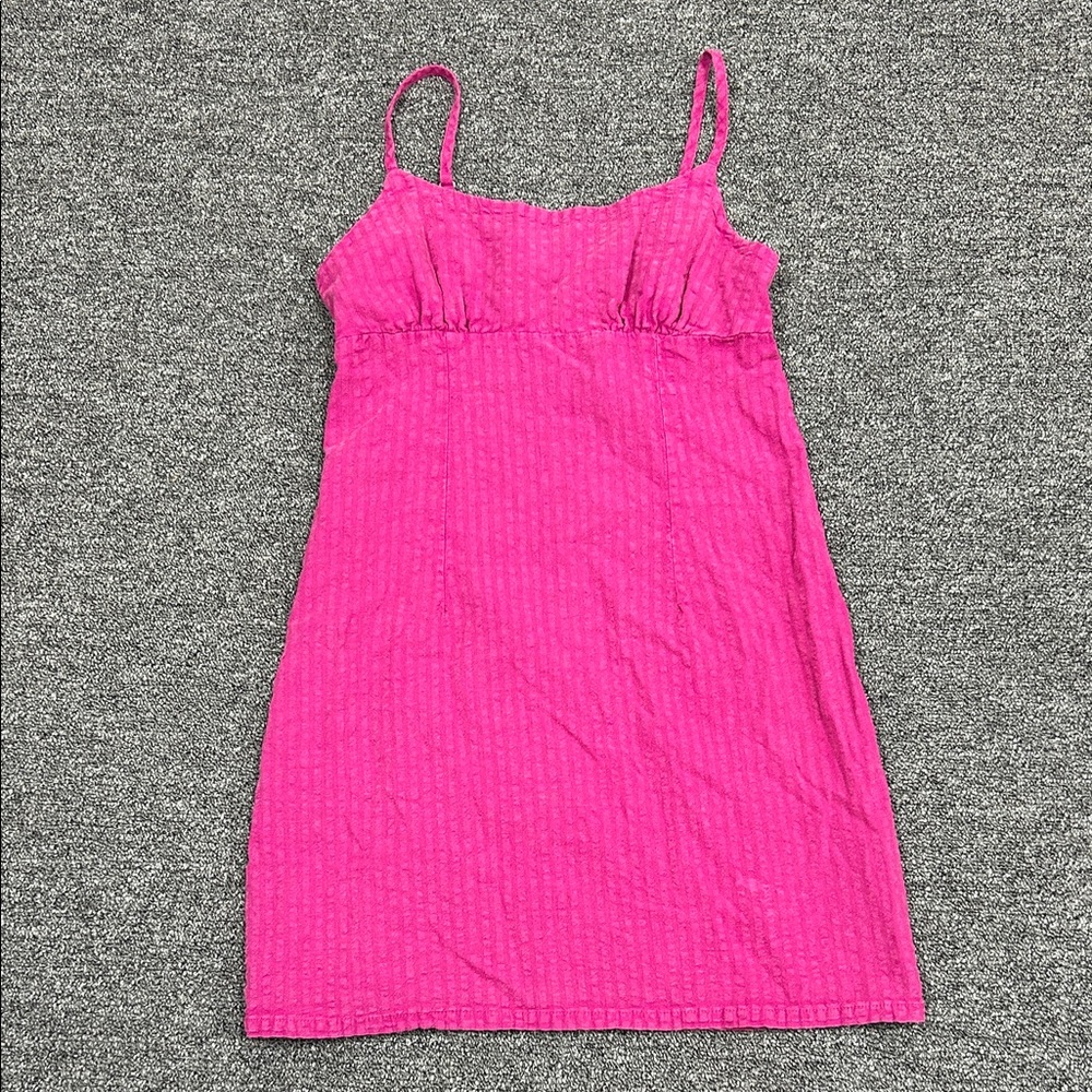 Raspberry Sleeveless Dress